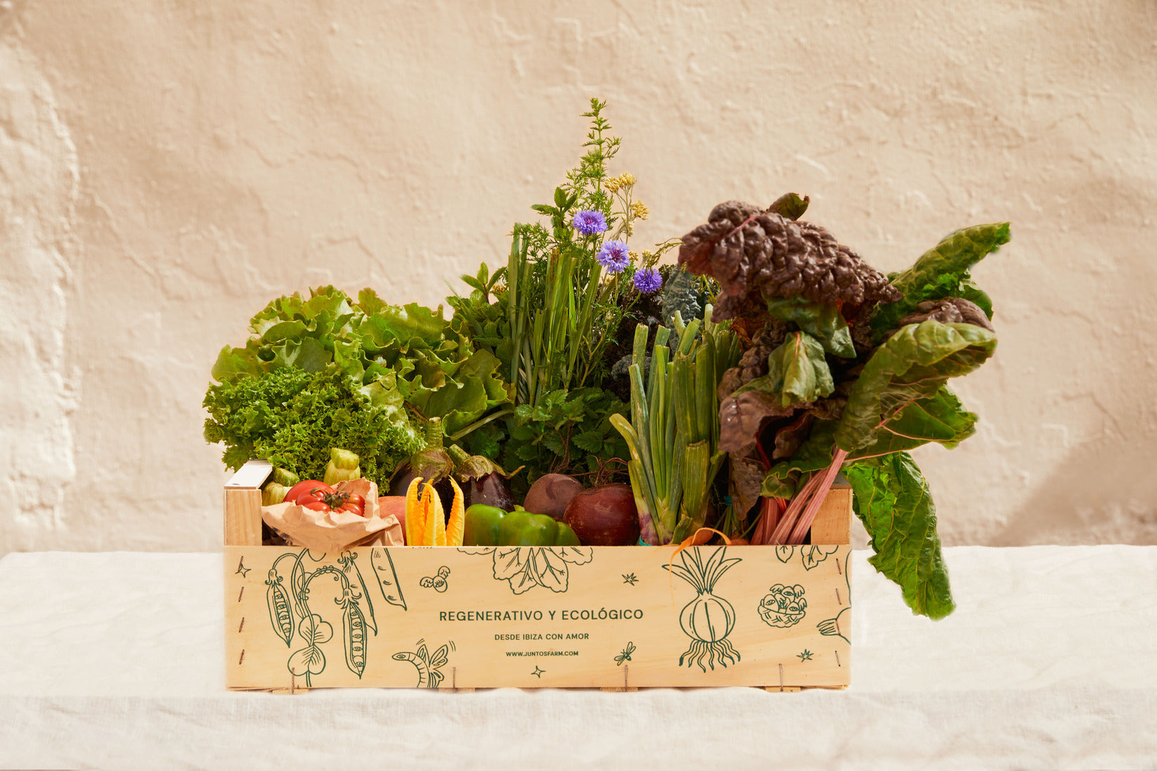 Local Produce Box Vegetable Farm Produce Box Original Farm Box